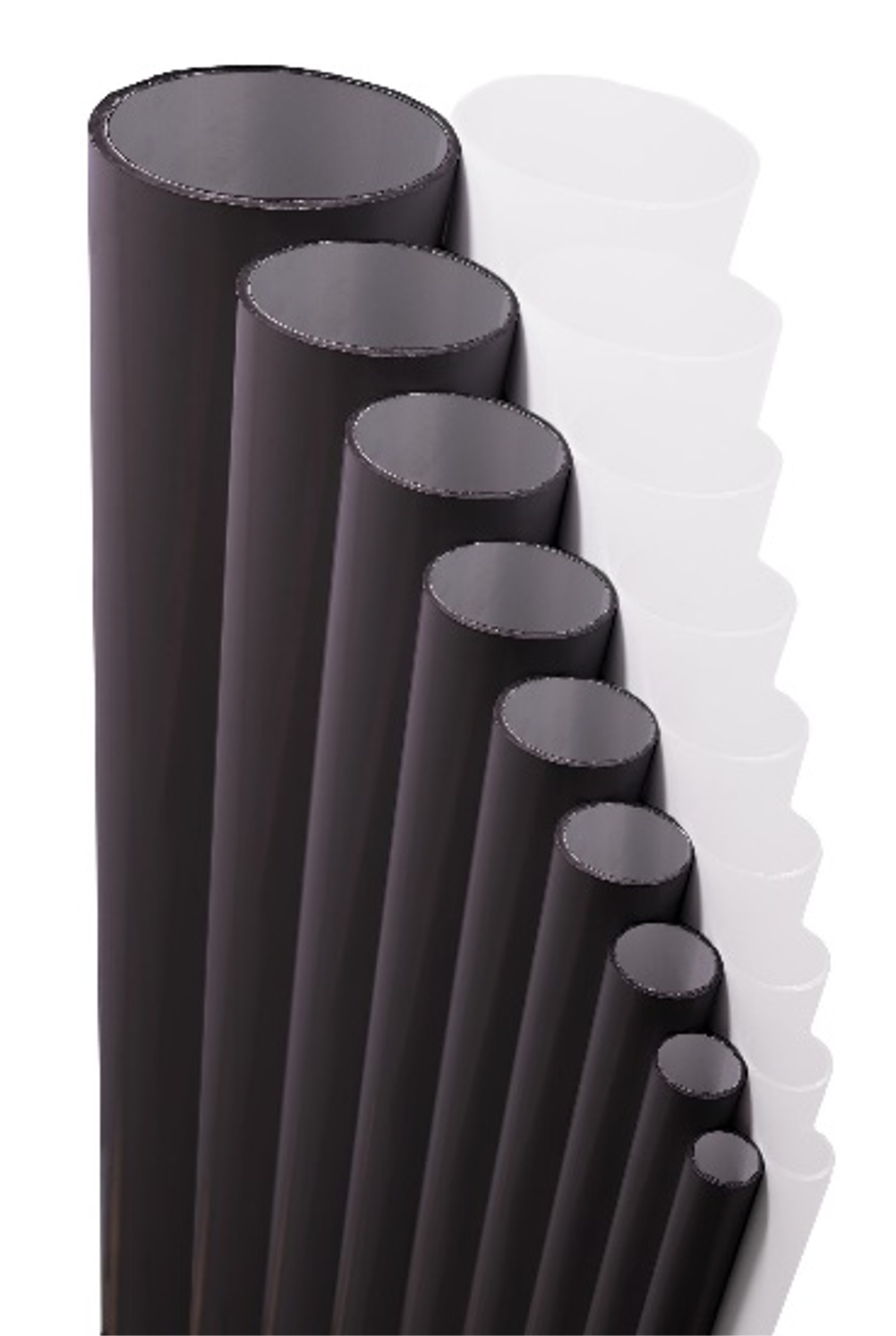 Black Aluminum Tube