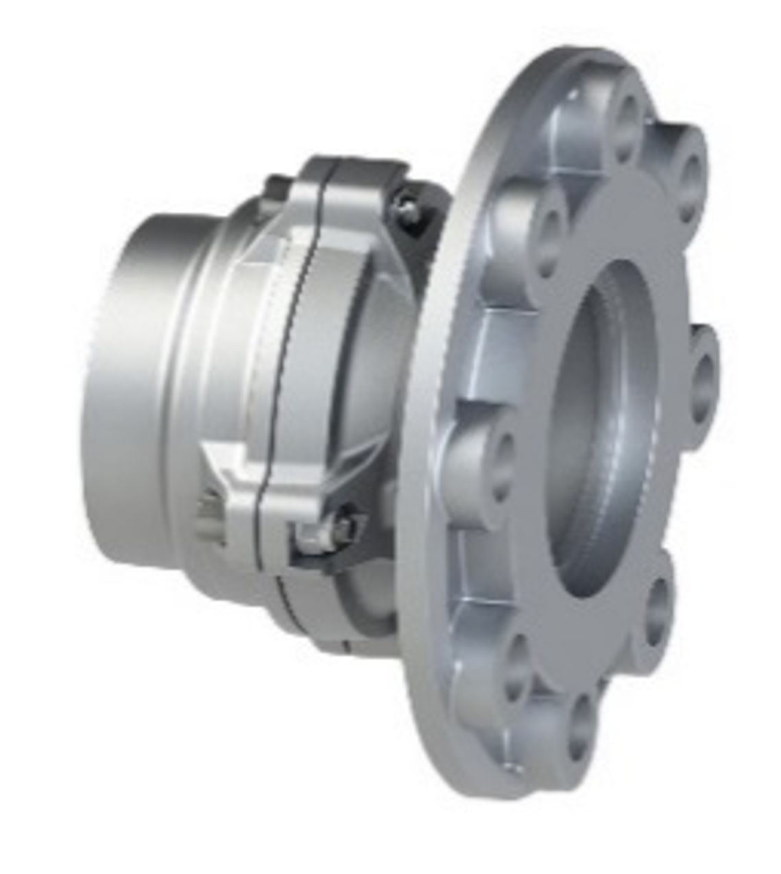 Flanged Straight Male Adapter