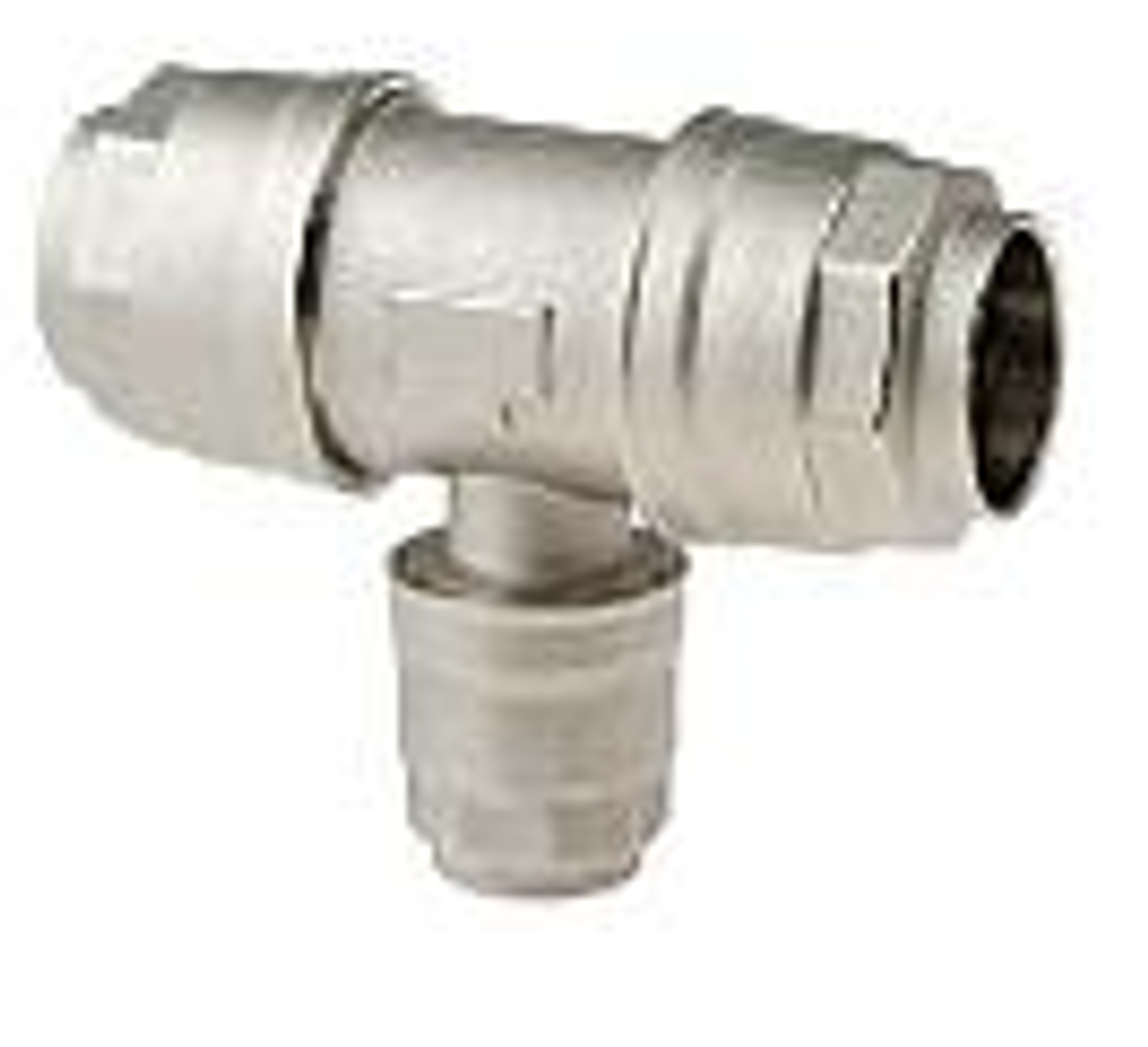 Outlet Reducing Tee, Aluminum