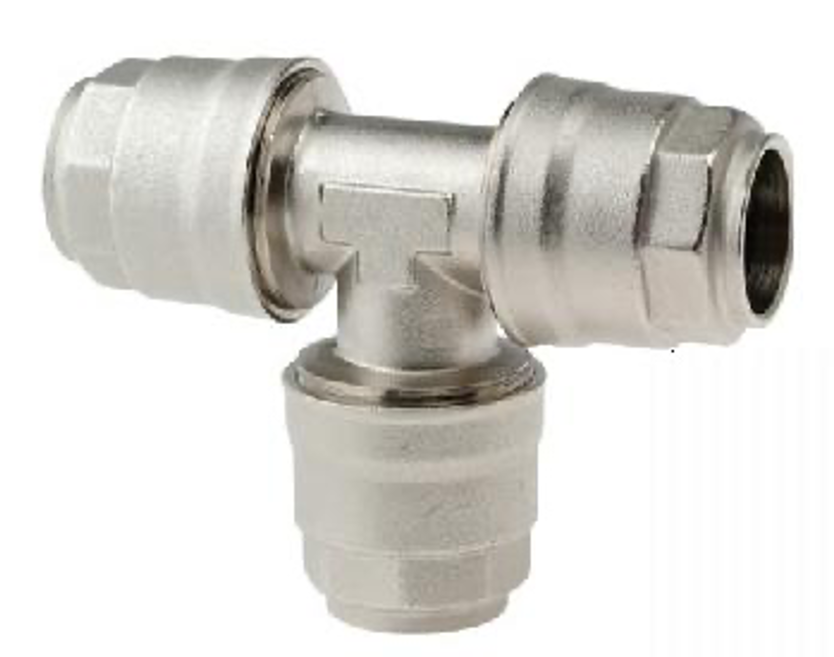 Condensate Exhaust Outlet Reducing Tee, Aluminum